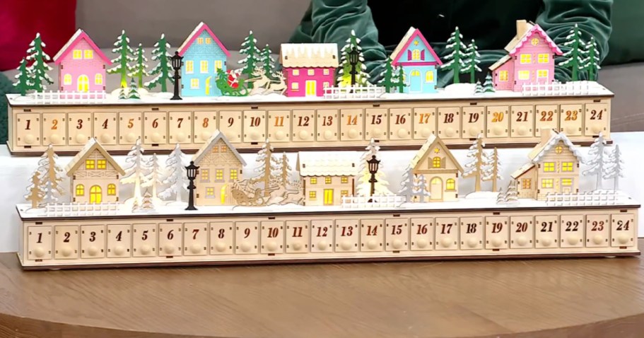 The Prettiest Christmas Village Advent Calendar is Just $37.99 Shipped – Today Only!
