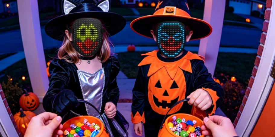 LED Light Up Mask w/ 50 Patterns Just $15.99 on Amazon (Regularly $32)