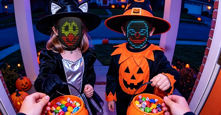 LED Light Up Mask w/ 50 Patterns Just $15.99 on Amazon (Regularly $32)