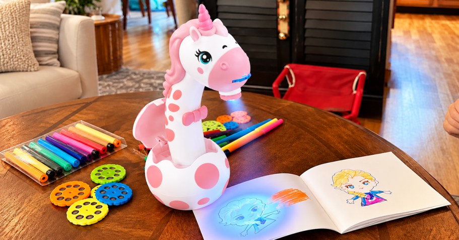 Unicorn Drawing Projector Just $12.49 on Amazon (Screen Free Toy!)