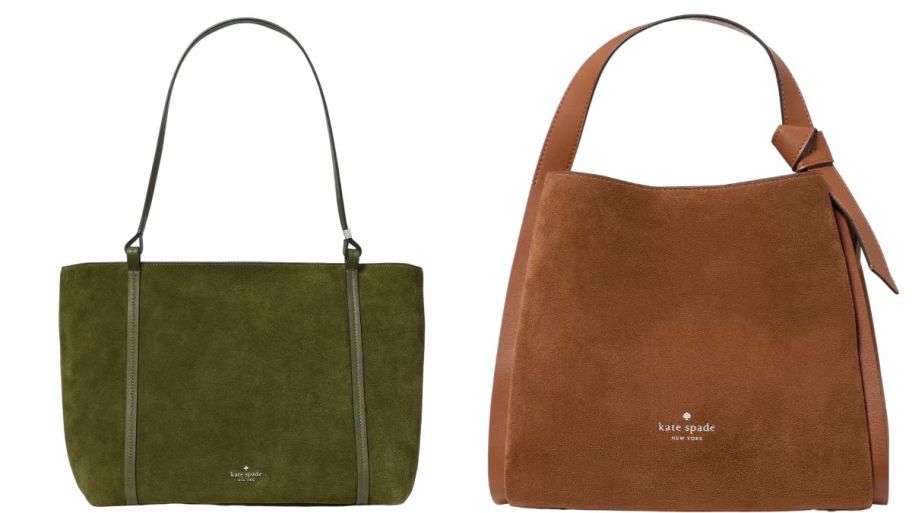 Kate spade suede bags