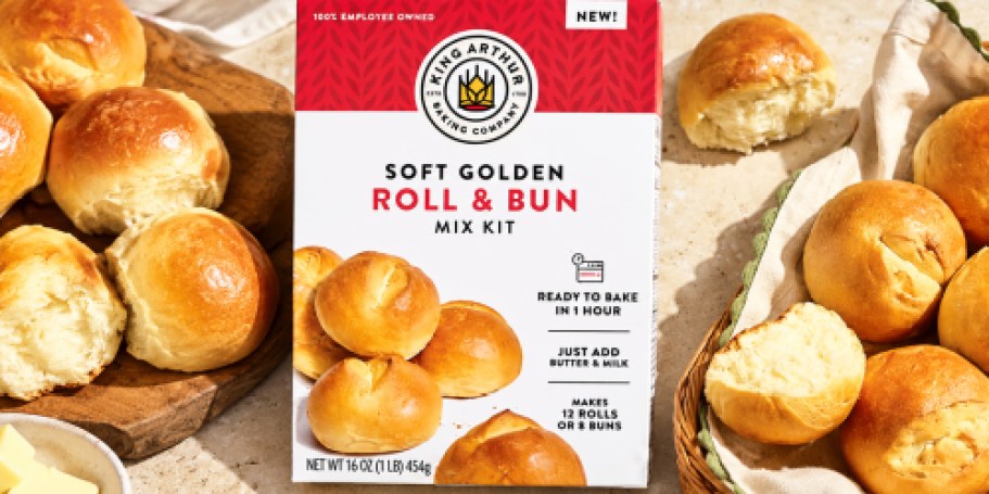 Stock Up for Thanksgiving! King Arthur Roll Mix Just $1 After Walmart Cash (Score This Deal 5 Times!)