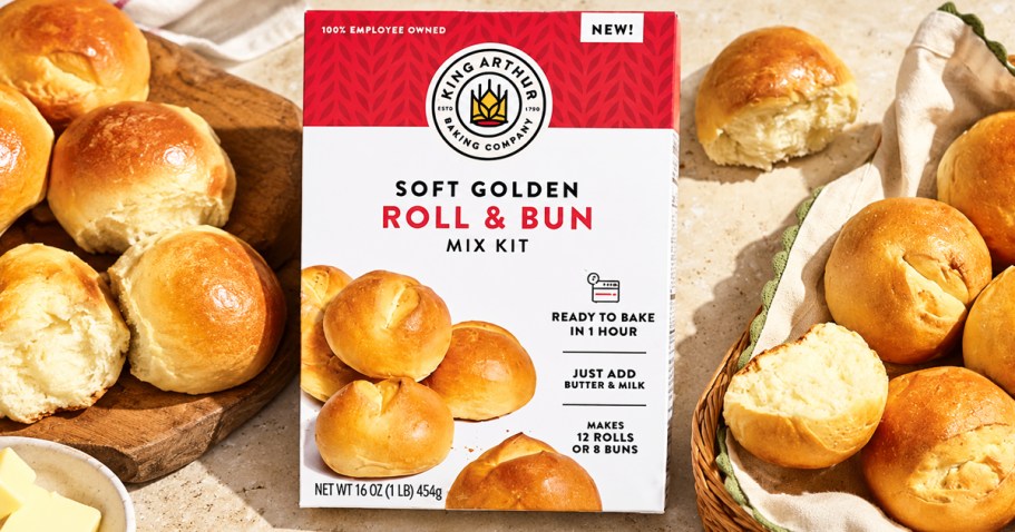 Stock Up for Thanksgiving! King Arthur Roll Mix Just $1 After Walmart Cash (Score This Deal 5 Times!)