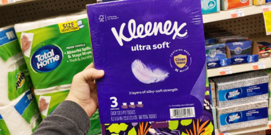 Kleenex Tissues 3-Pack Only $4.51 Shipped on Amazon