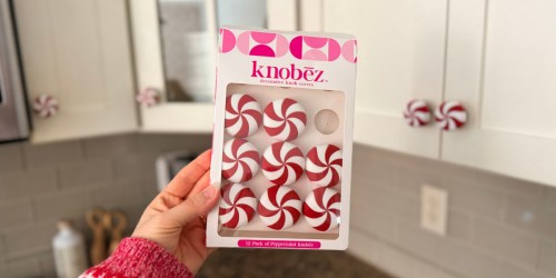 Christmas Kitchen Makeover for $25?! Snag These Adorable Knob Covers on Amazon