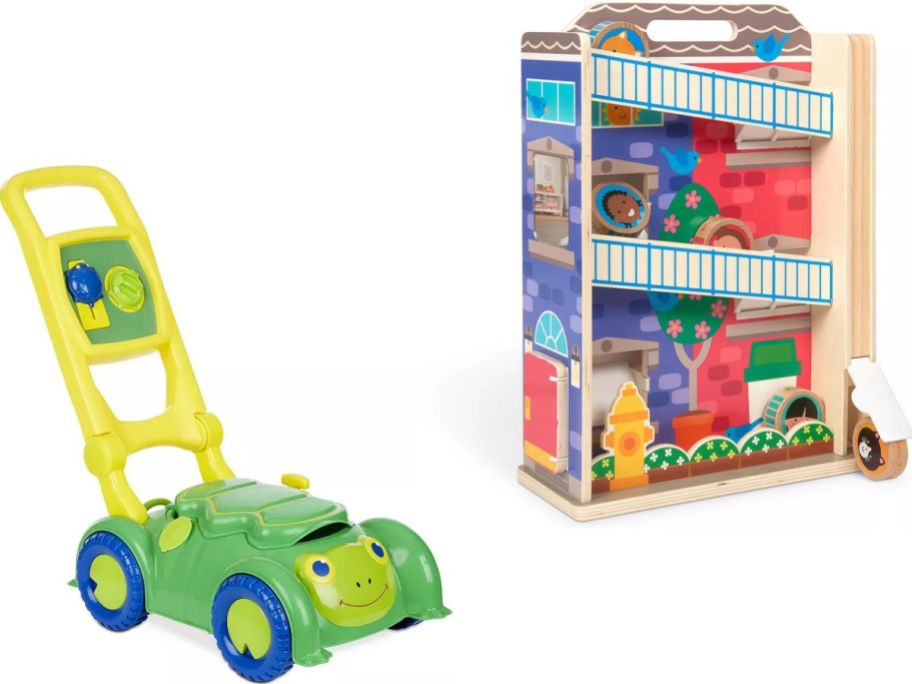 Melissa & Doug Mower and Tots Town House Tumbler