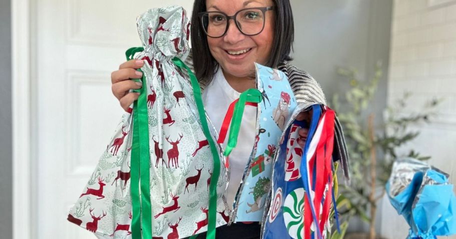 $160 Worth of Reusable & Drawstring Gift Bags UNDER $30 Shipped (Ends at 2 PM EST)