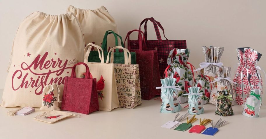 2 sets of Kringle Express Gift Bags from QVC