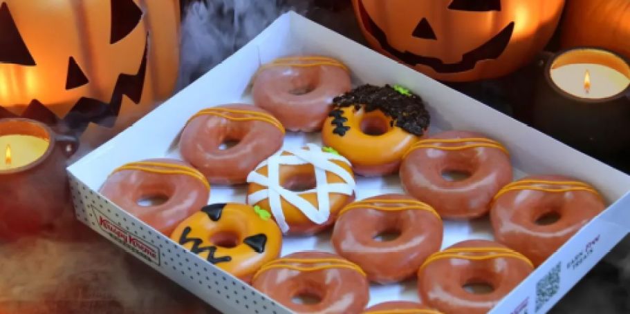 Krispy Kreme Halloween Dozen Just $13 (+ FREE Doughnut This Weekend!)