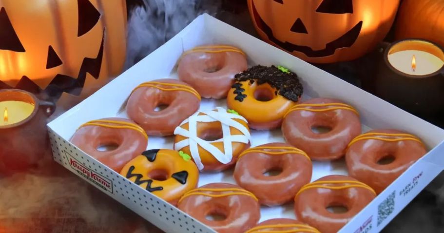 Krispy Kreme Halloween Dozen Just $13 (+ FREE Doughnut This Weekend!)