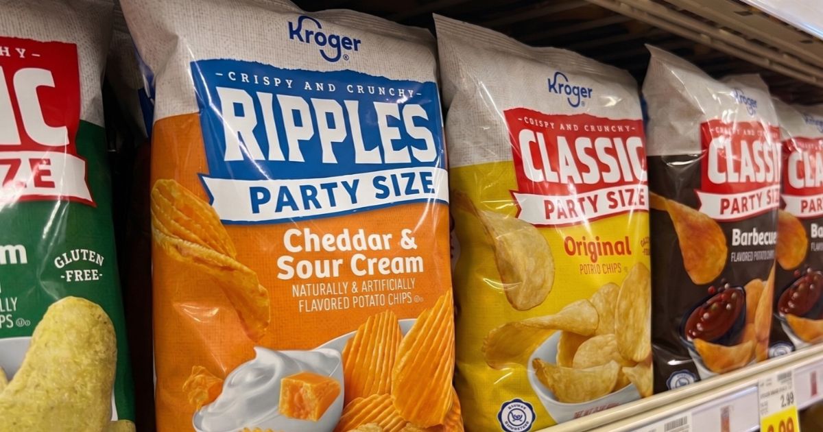 Kroger’s 13 Days of Scary Savings | Digital Coupon for $1.49 Party Size Potato Chips