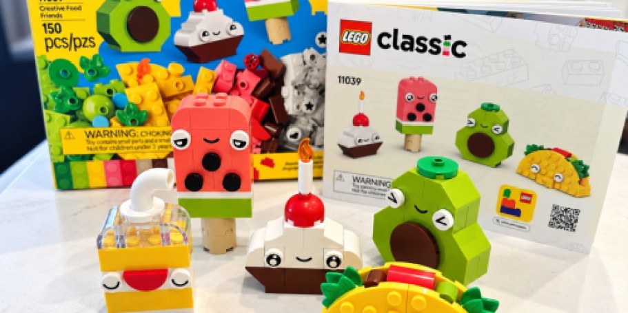 Up to 55% Off LEGO on Amazon (Classic Creative Food Friends Set Just $6!)