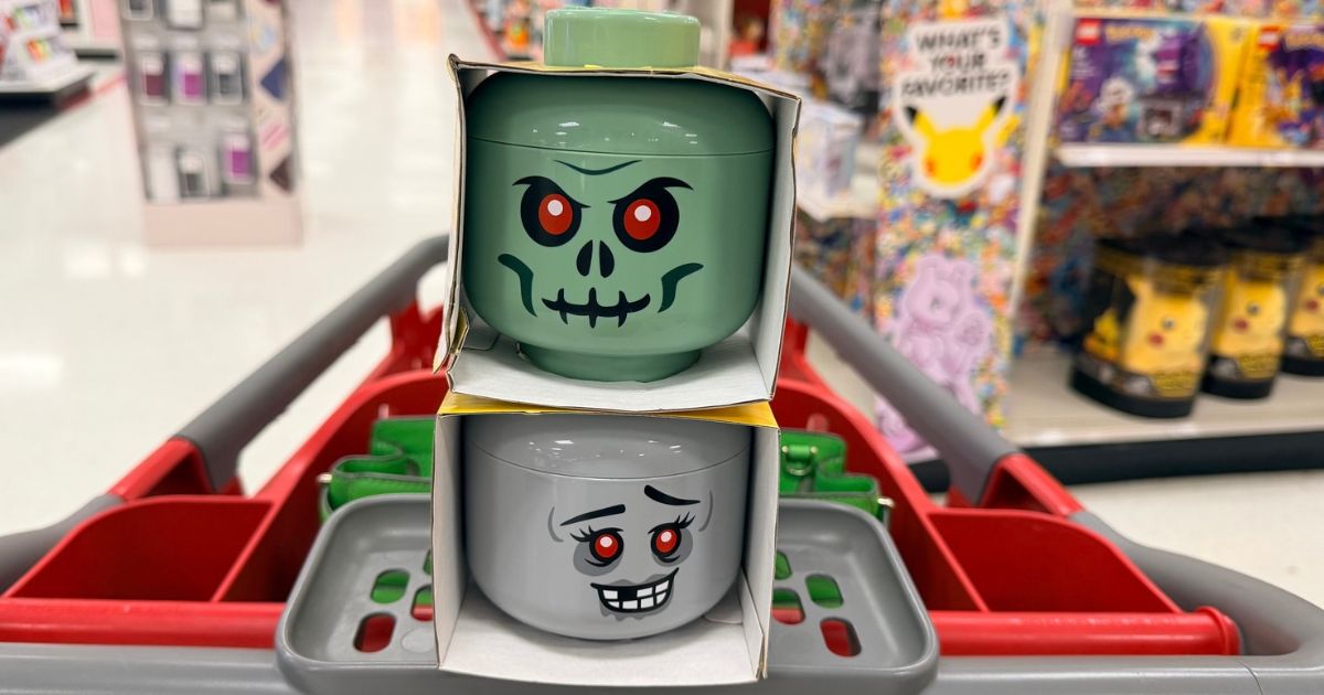 LEGO Halloween Mini Storage Heads Only $6.99 at Target (Fun Gift Idea!)