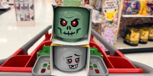 LEGO Halloween Mini Storage Head Only $5 at Target (Fun Gift Idea!)