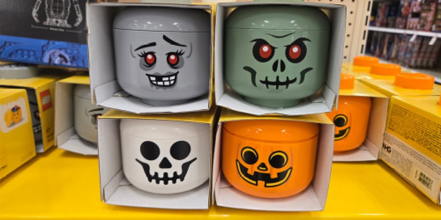 New LEGO Halloween Mini Storage Heads at Target (Fun Gift Idea!)