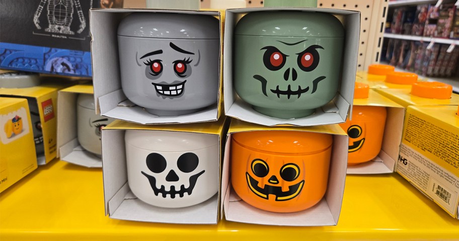 LEGO Halloween Mini Storage Heads