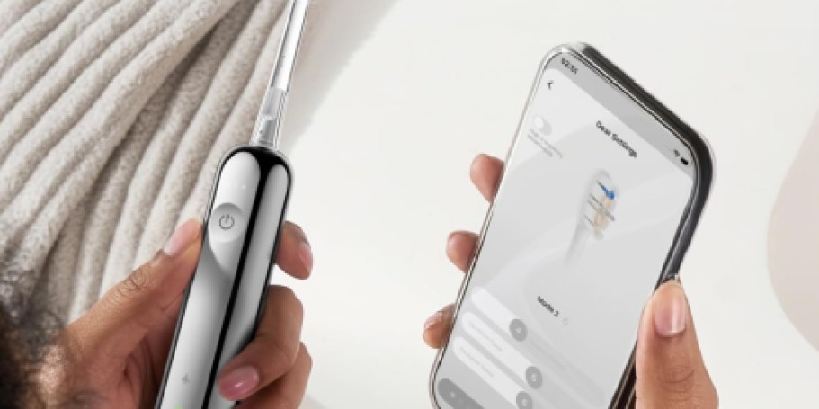Over $25 Off Stainless Steel Electric Toothbrush on Amazon + Free Shipping
