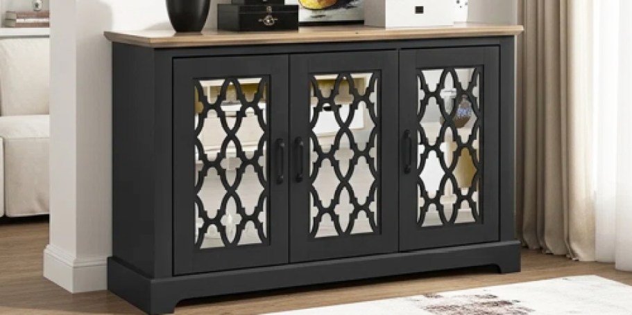 Farmhouse Sideboard w/ Adjustable Shelves Just $109.99 Shipped (Reg. $577)