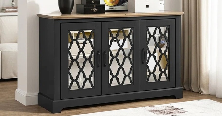 Farmhouse Sideboard w/ Adjustable Shelves Just $109.99 Shipped on Wayfair.com (Reg. $577)