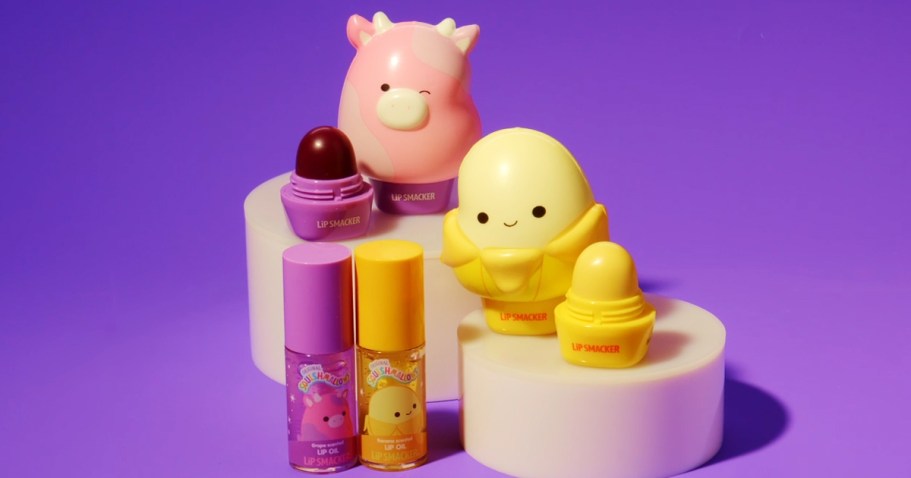 New Lip Smacker Squishmallows Lip Balm & Lip Oil Duos Just $9.99 on Target.com