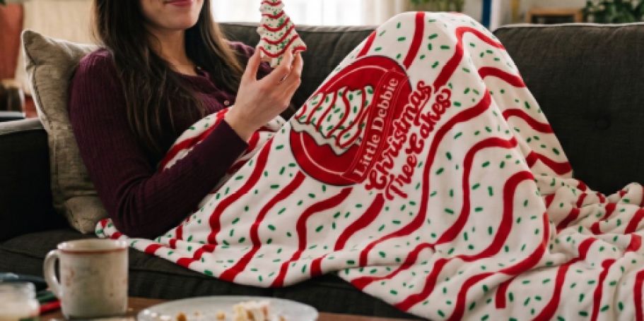 Love Little Debbie Christmas Trees? You NEED This Blanket!