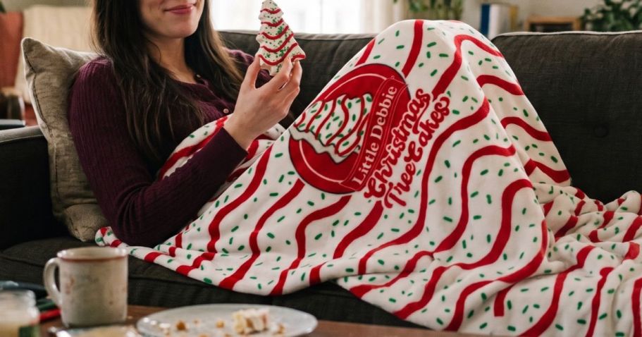 Love Little Debbie Christmas Trees? You NEED This Blanket!