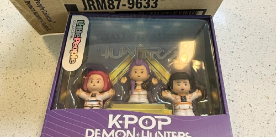 Little People KPop Demon Hunters Set in Stock on Amazon