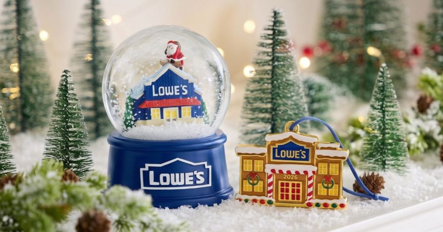 Lowe’s Christmas Ornament & Snow Globe Early In-Store Access for Rewards Members