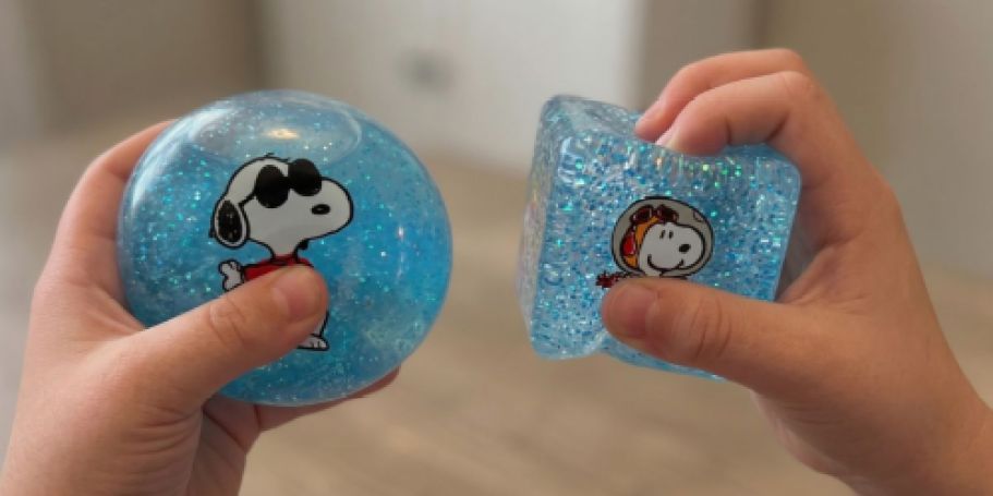 Snoopy Squishy Cube & Dumpling Toys Only $4.98 Shipped on Lowes.com