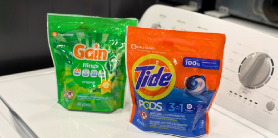 Tide Pods or Gain Flings 19-Packs Only $3.98 for Lowe’s Rewards Members (Reg. $8)