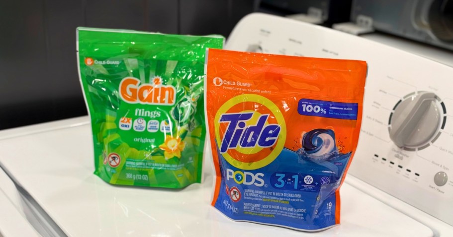 Tide Pods or Gain Flings 19-Packs Only $3.98 for Lowe’s Rewards Members (Reg. $8)