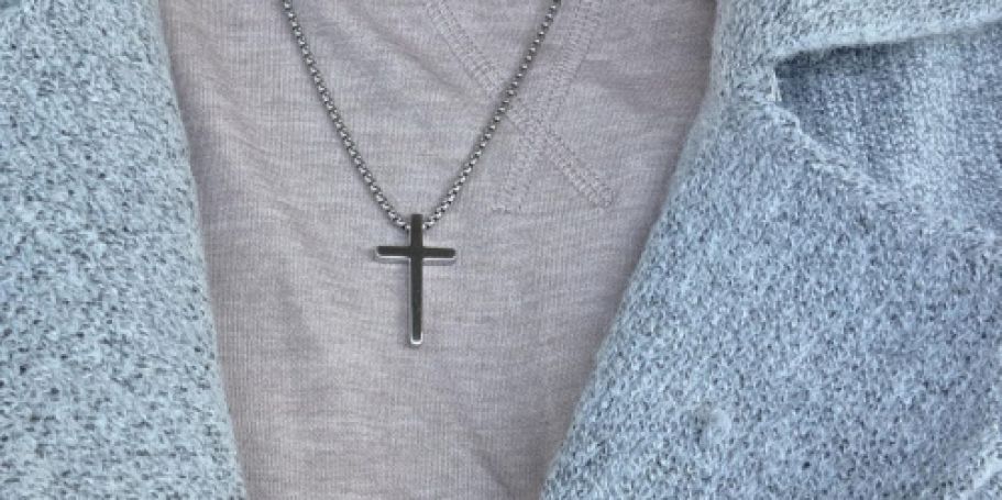 Cross Necklaces from $3.99 on Amazon | Stocking Stuffer Ideas