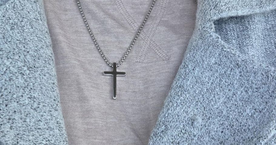 Cross Necklaces from $3.99 on Amazon | Stocking Stuffer Ideas