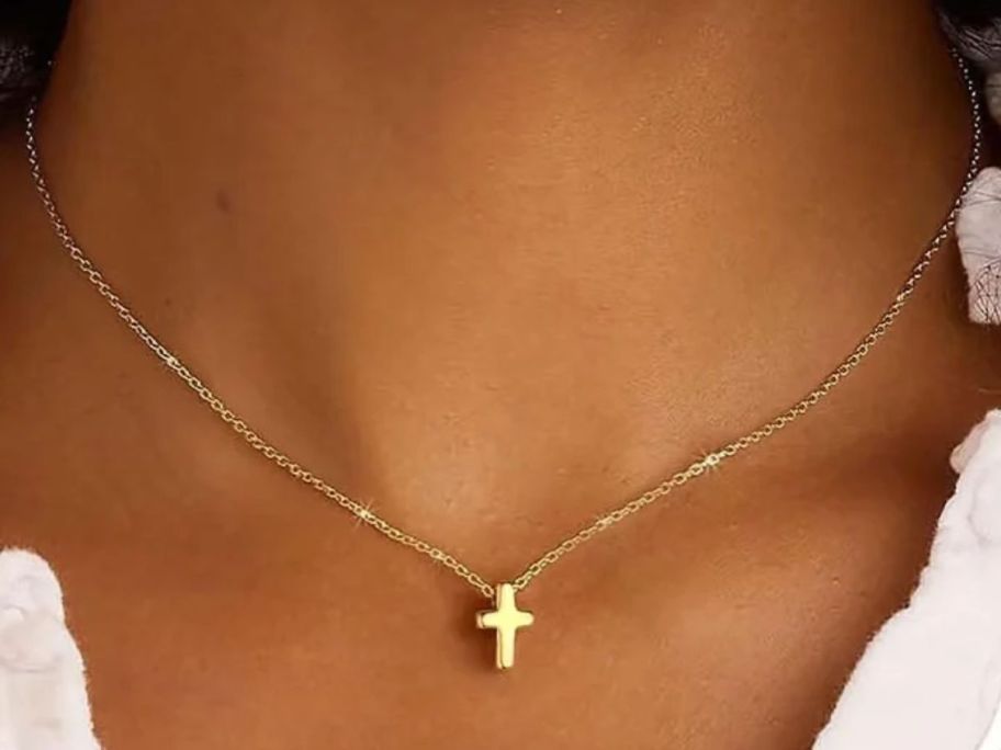 Small Cross Necklace
