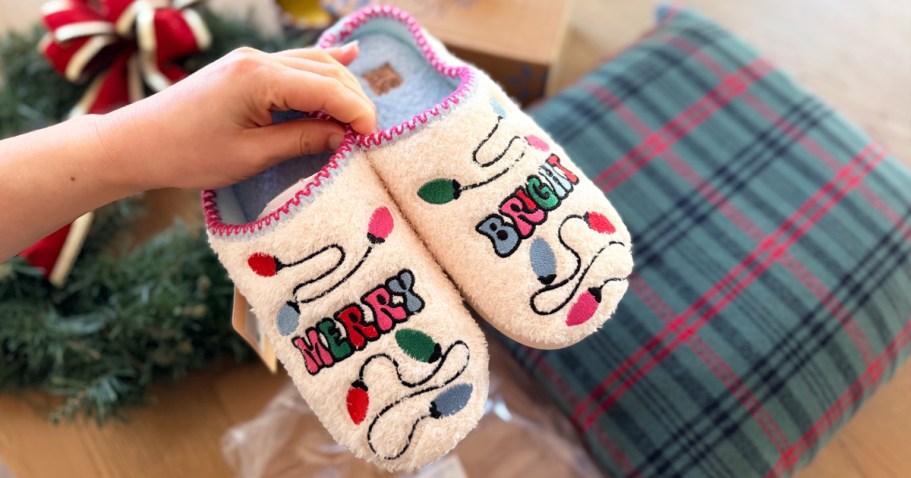 MUK LUKS Holiday Slippers Only $12 on Walmart.com (Reg. $42)