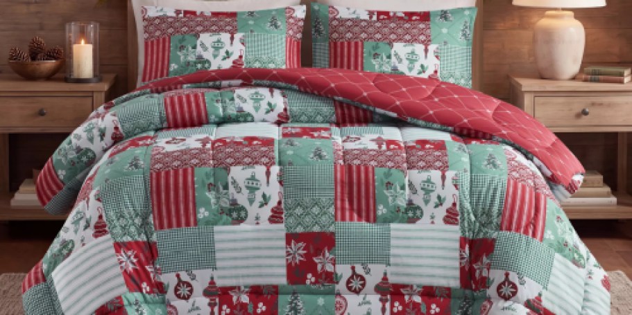 Macy’s 3-Piece Holiday Comforter Sets Just $24.99 (Any Size!)