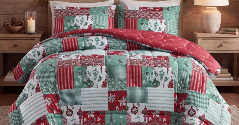 Macy’s 3-Piece Holiday Comforter Sets Just $24.99 (Any Size!)