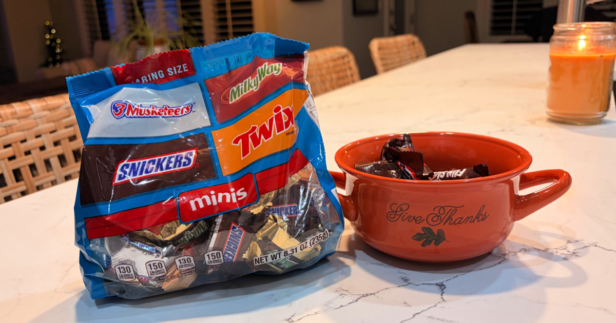 Mars Chocolate Candy Variety Bag Only $4.79 on Amazon