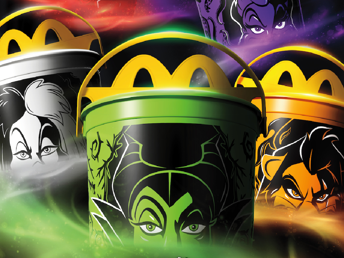 McDonald’s Halloween Boo Buckets Are BACK October 20th — Featuring 5 Disney Villains!