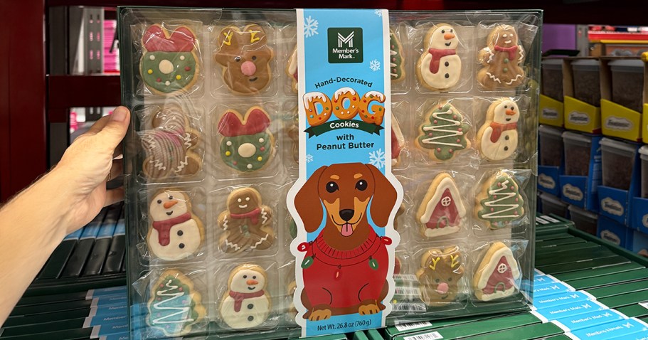 Treat Your Pup To Sam’s Club Christmas Dog Cookies (24-Pack Just $14.98)