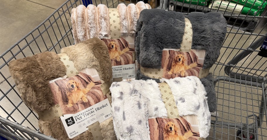 Oversized Waterproof Pet Blankets Just $19.98 at Sam’s Club (Perfect for Couches & Beds!)