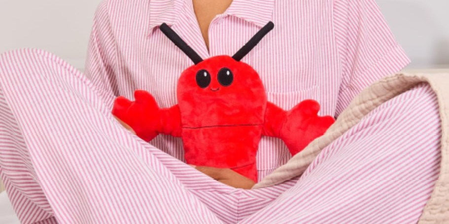 Cramps Have You Feeling Crabby? Menstruation Crustacean Heating Pad Just $15 Shipped on Amazon