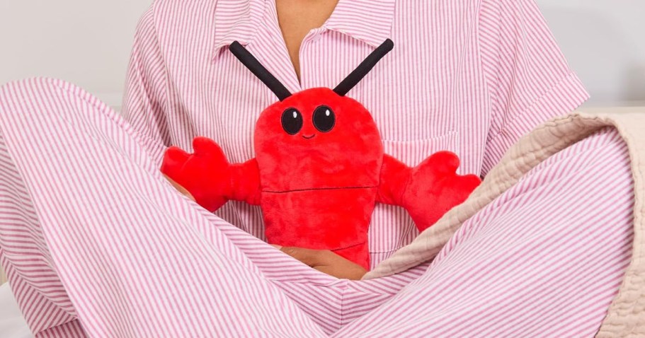 Cramps Have You Feeling Crabby? Menstruation Crustacean Heating Pad Just $15 Shipped on Amazon