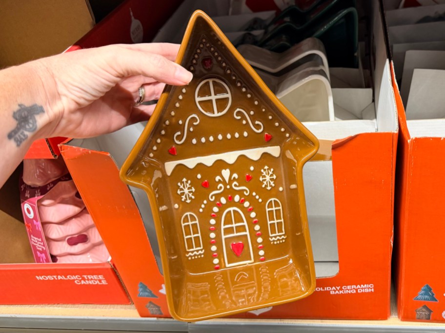 Merry Moments Ceramic Holiday Baking Dish
