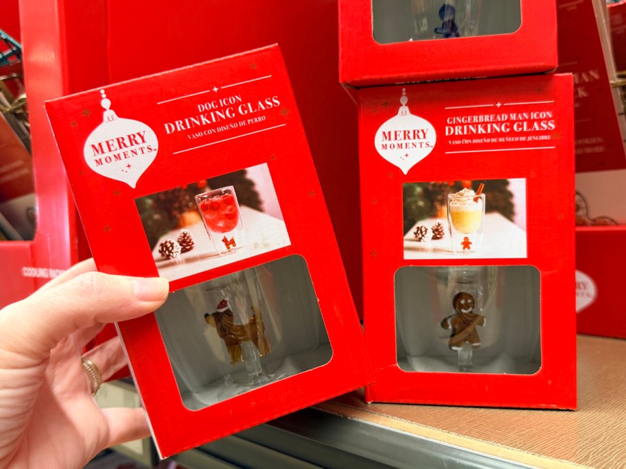 Merry Moments Double Wall Icon Glass