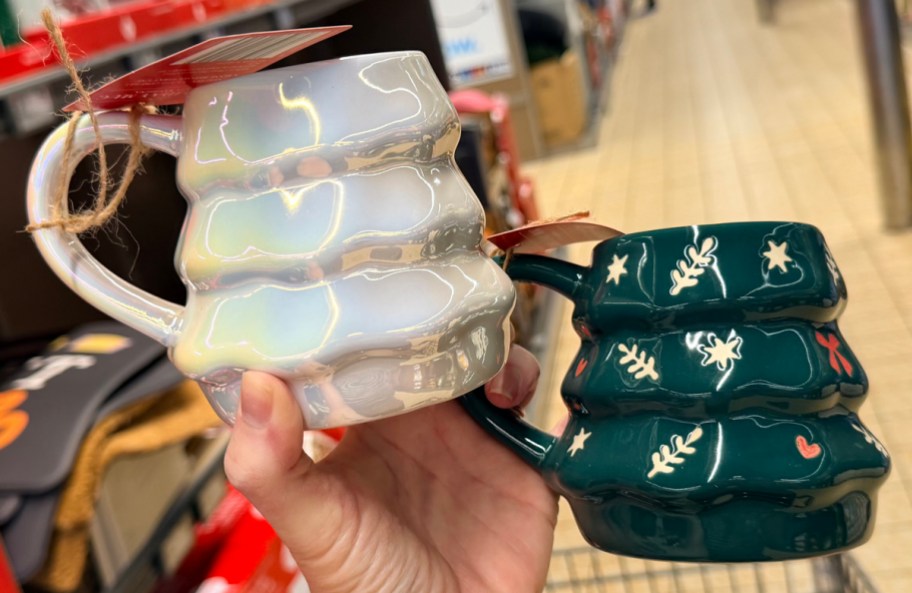 Merry Moments Novelty Tree Christmas Mug