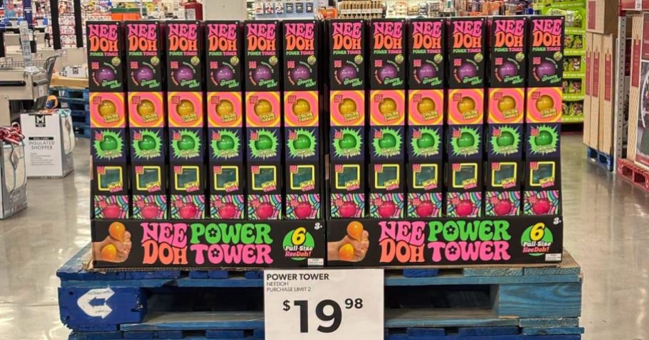 NeeDoh Power Tower 6-Packs in store