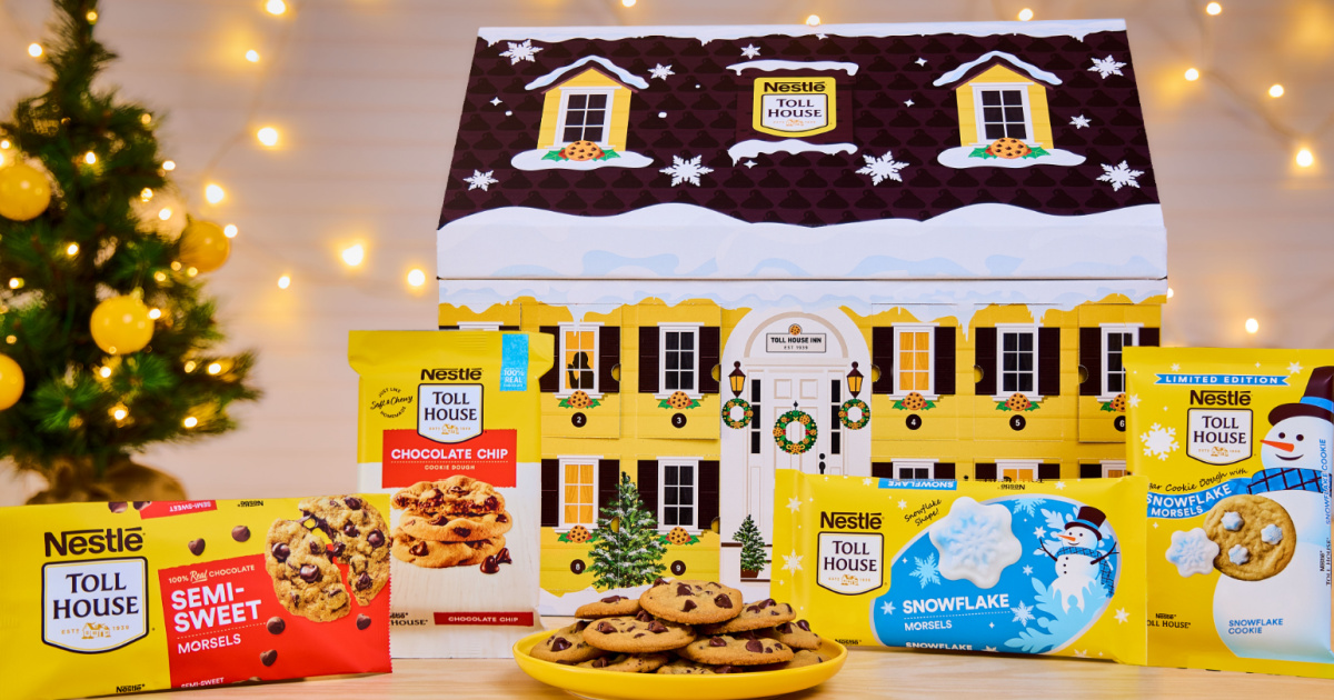 Nestlé Toll House’s First-Ever Advent Calendar Drops 10/9 – Filled With Cookie Dough!