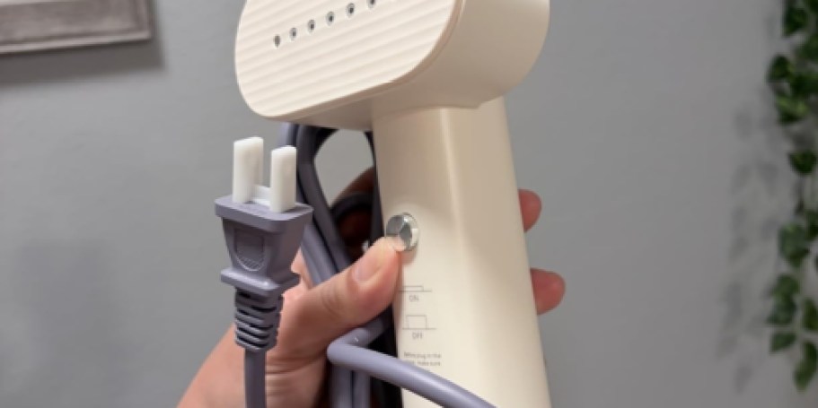 Travel Clothes Steamer Only $12.99 Shipped on Amazon (Reg. $38)