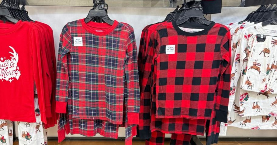 55% Off Old Navy Holiday Family Pajamas (Classic Plaids, Whimsical Prints, Disney & More!)